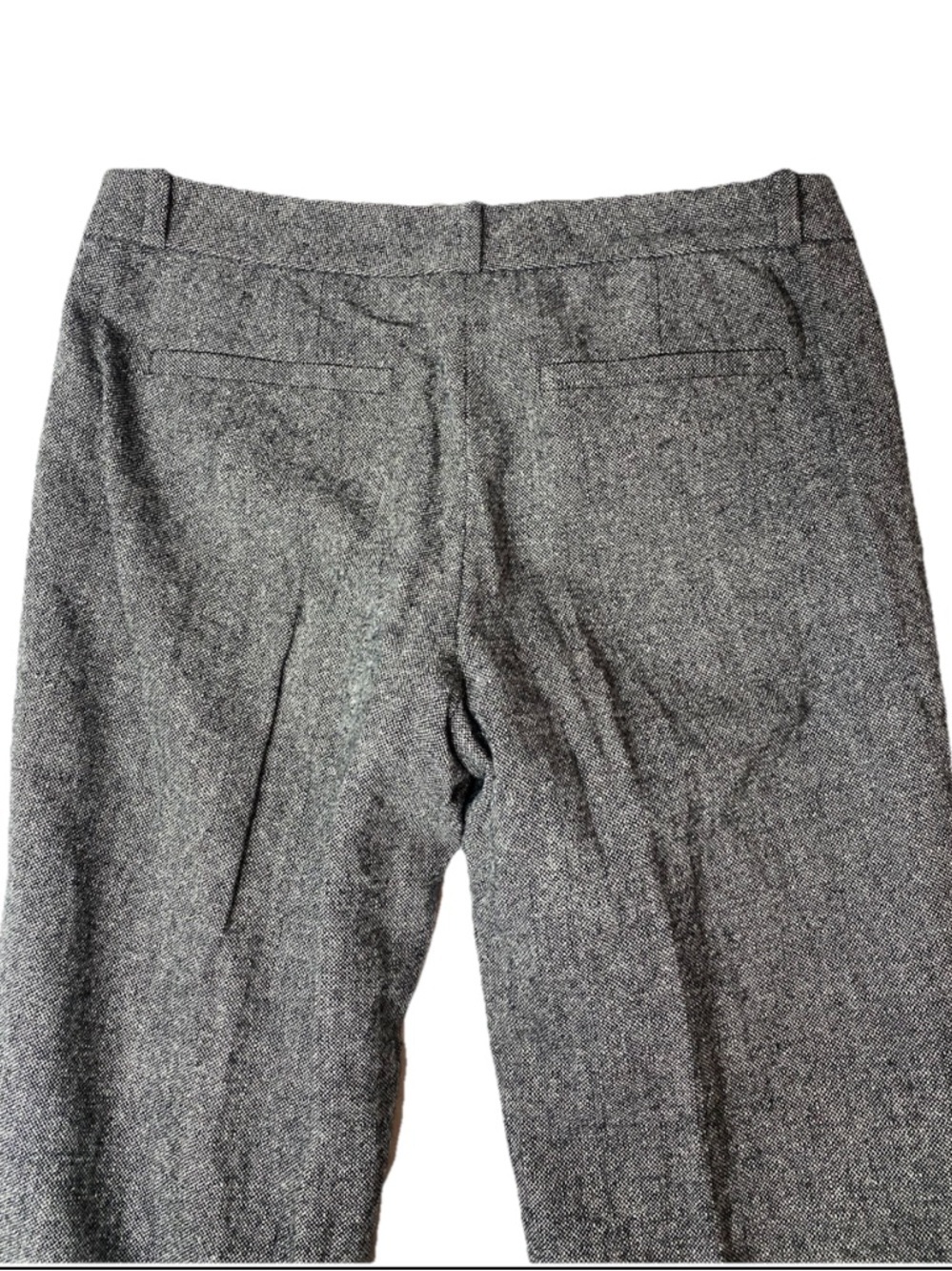 Loft Gray Flared Dress Pants Wool Blend Women’s Size 0 - Picture 4 of 11